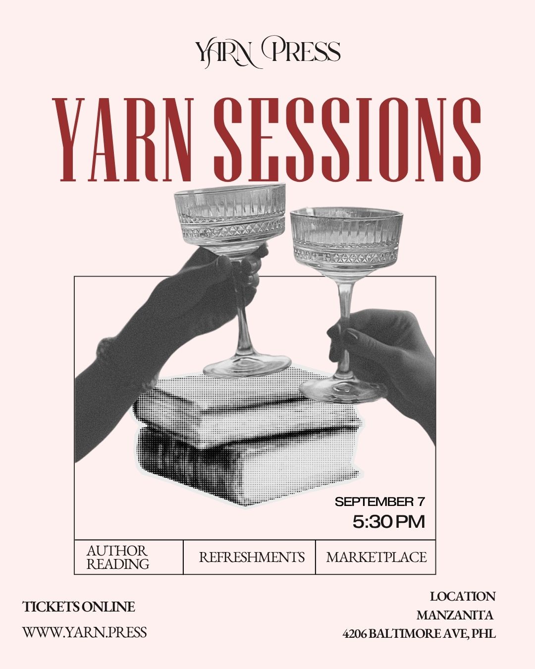 Yarn Sessions - A live salon series